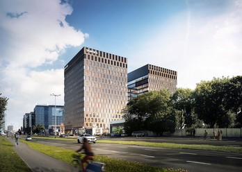 Wave budynek A Office, Gdańsk, , al. Grunwaldzka