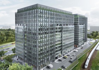 West Station II Office, Warszawa, Ochota, Aleje Jerozolimskie