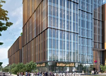 Forest - wieża Office, Warszawa, Wola, Burakowska Forest - wieża Office, Warszawa, Wola, Burakowska