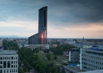 Sky Tower Biuro, Wrocław, , Powstańców Śląskich