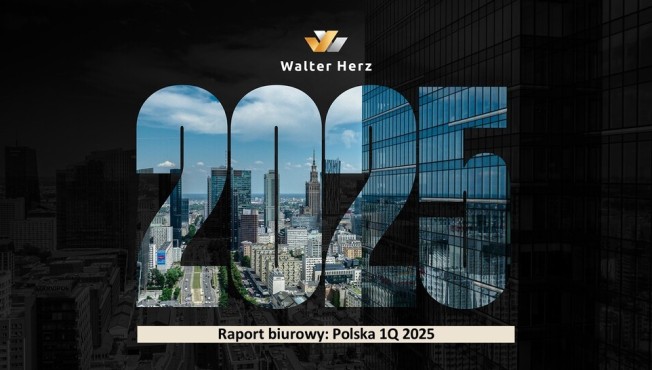 Rynek biurowy Polska 1Q 2025